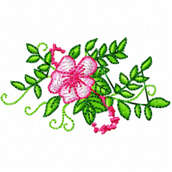 Flowers Embroidery Design 2 Flowers Embroidery Design 2